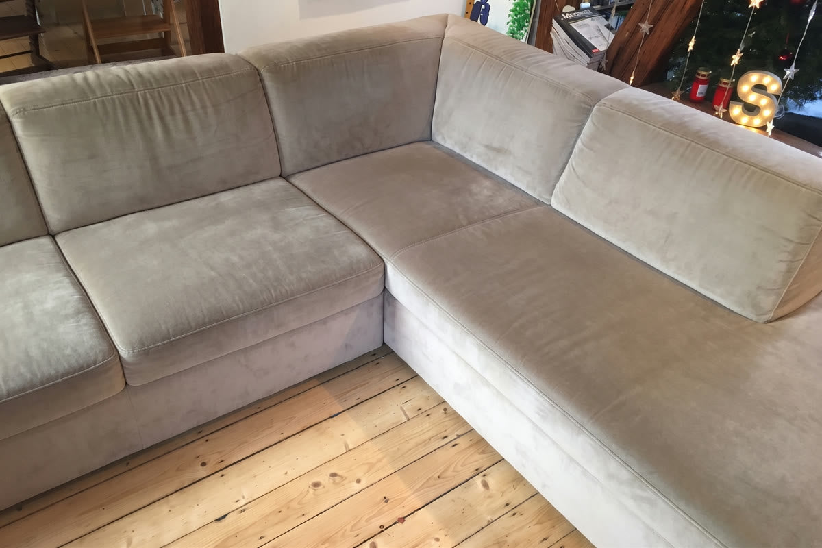 Nachher: Polster & Sofa